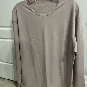 BYLT Basics Men's Long Sleeve in Taupe